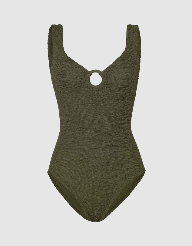 Hunza G - Coverage Celine Swim With Fabric Covered Hoop