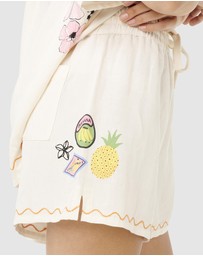 Rip Curl - Sunset Luau Embroidered Shorts