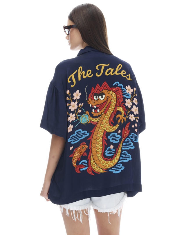 THE TALES - Lucky Dragon oversized Shirt