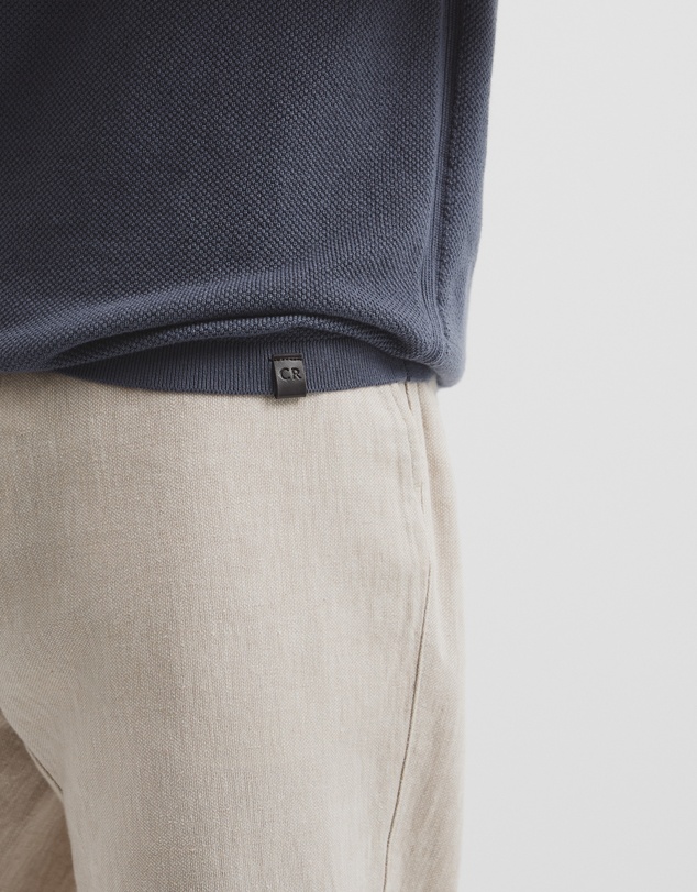Country Road - Short Sleeve Good Earth Cotton Pique Knit Polo