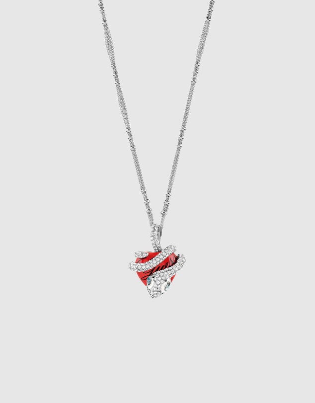 GUESS - Silver-Tone Vintage Guess Necklace