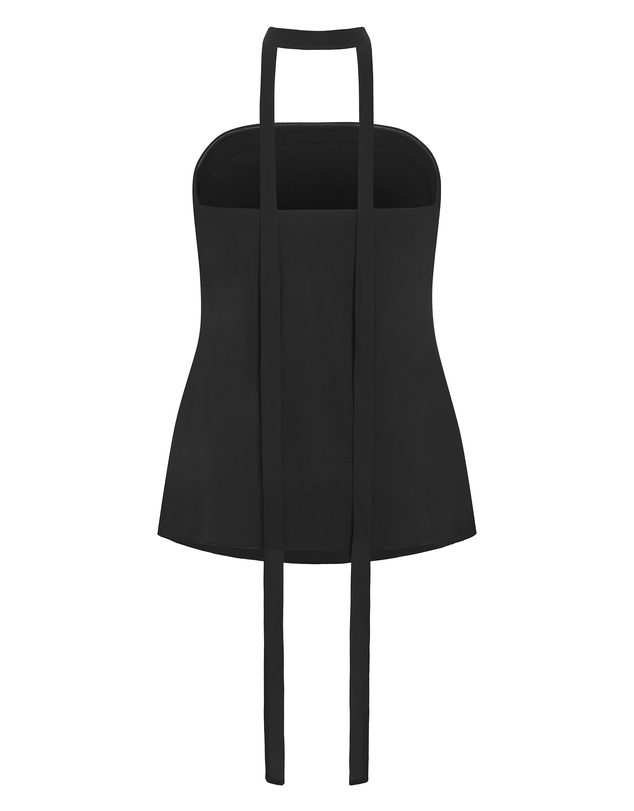 City Chic - Soiree Neck Tie Detail Top