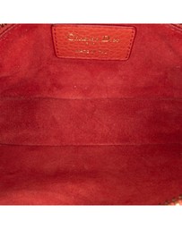Pre-Loved by Azura Reborn - Pre-Loved dior Stylish Leather Camera Bag with Chain Accent and Adjustable Strap