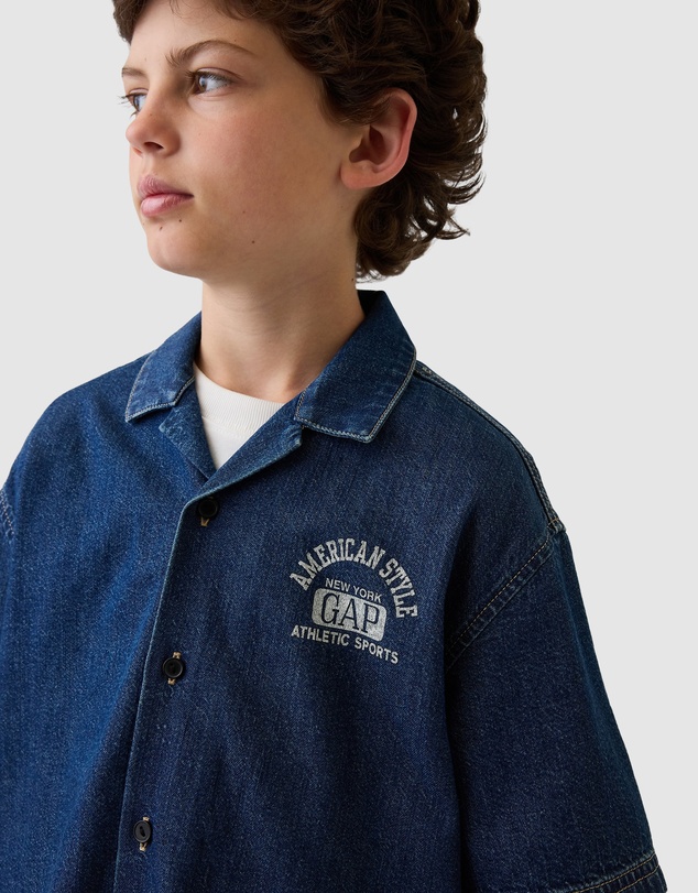 GAP - SS Graphic Denim - Teens