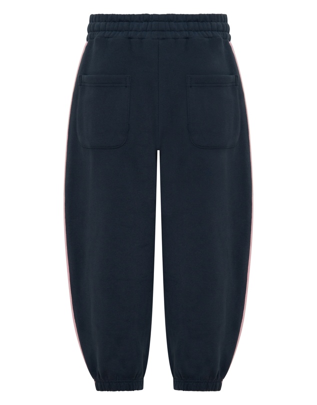 SSAINT - Kids Fleece Trackpant Navy & Pink