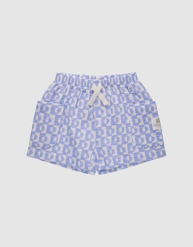 Kynd Baby - Woven Short in Blue Sunrise