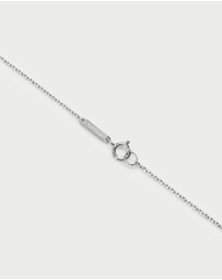 PDPAOLA - Initial 2026 D Silver Pendant Necklace