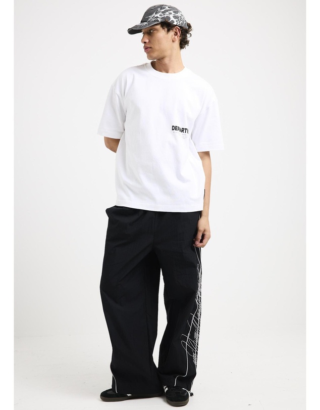 Black Noise White Rain - Charm Track Pants