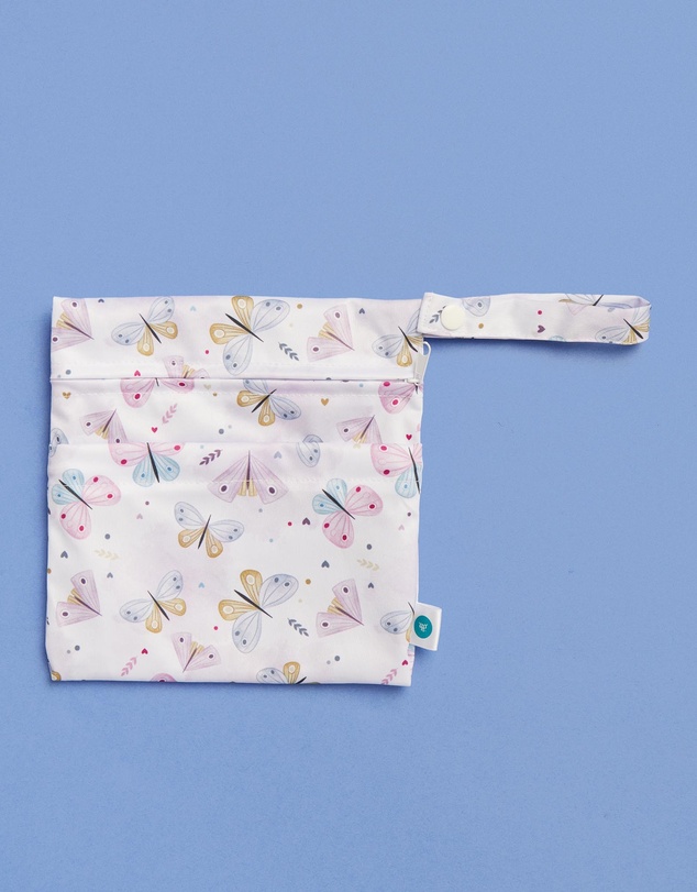 itti bitti - Reusable Swim Nappy + Small Double Pocket Wetbag - Butterfly