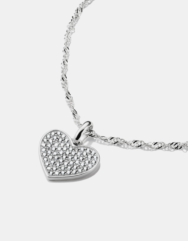 THOMAS SABO - THOMAS SABO Connect Charm pave heart