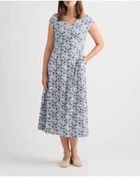 David Lawrence - Annabelle Stretch Linen Dress