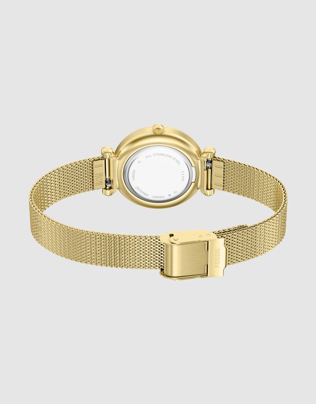 Fossil - Carlie Gold Tone Analogue Watch