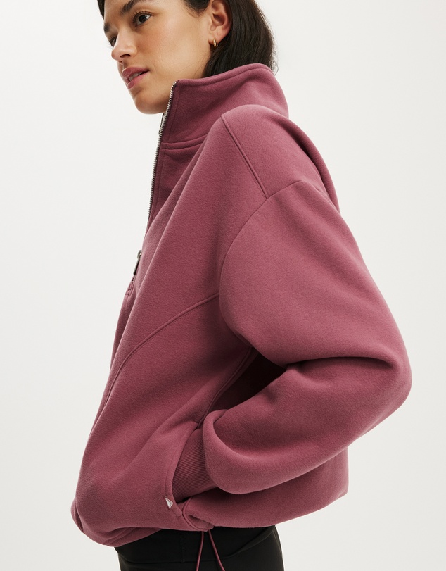 Cotton On Body Active - Plush Half Zip Sweatshirt
