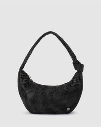 Olga Berg - JESSICA Crystal Mesh Bag