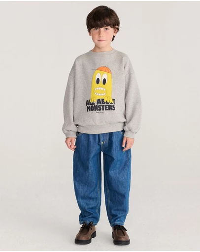 Bobo Choses - Bigtooth Lemon Sweatshirt - Babies-Teens