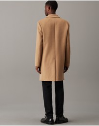 Calvin Klein - Slim Brushed Wool Coat