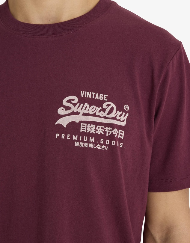 Superdry - Vintage Logo Chest Tee