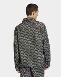 adidas Originals - DENIM MONOGRAM SHIRT Mens