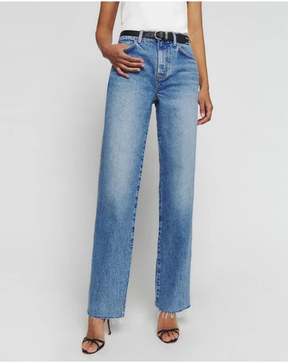 Reformation - Val 90s Mid Rise Straight Jeans