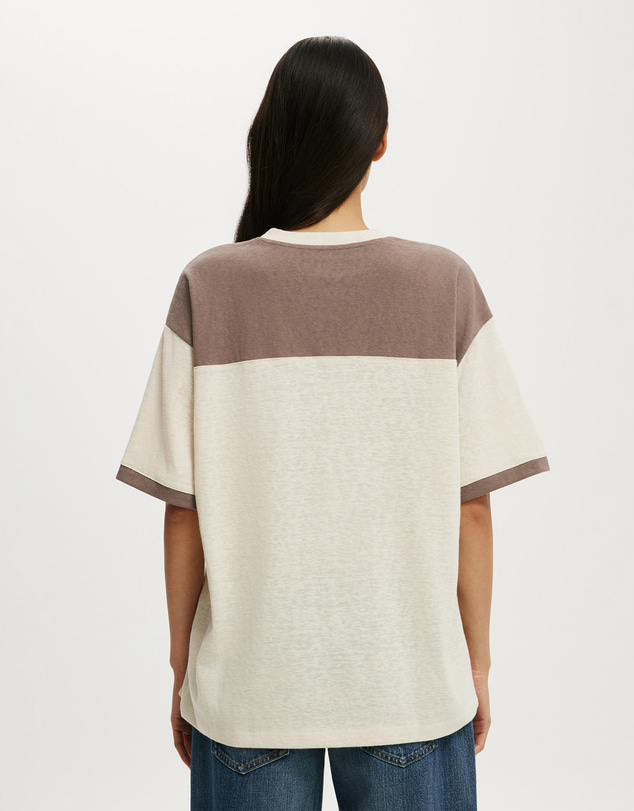 Cotton On - The Ringer Boxy Graphic Tee
