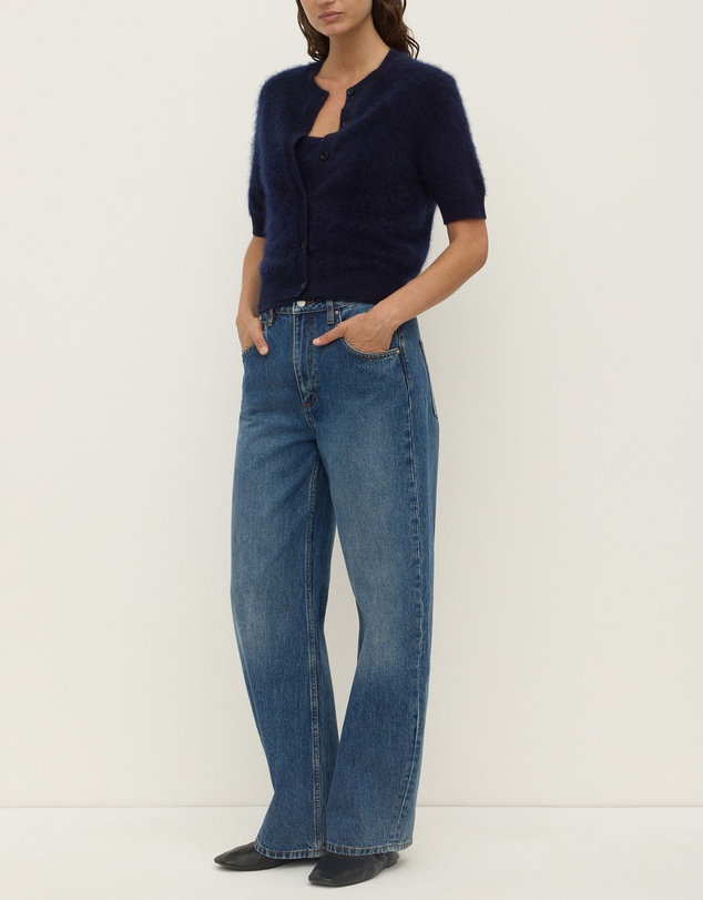Assembly Label - Carina Wool Short Sleeve Cardigan