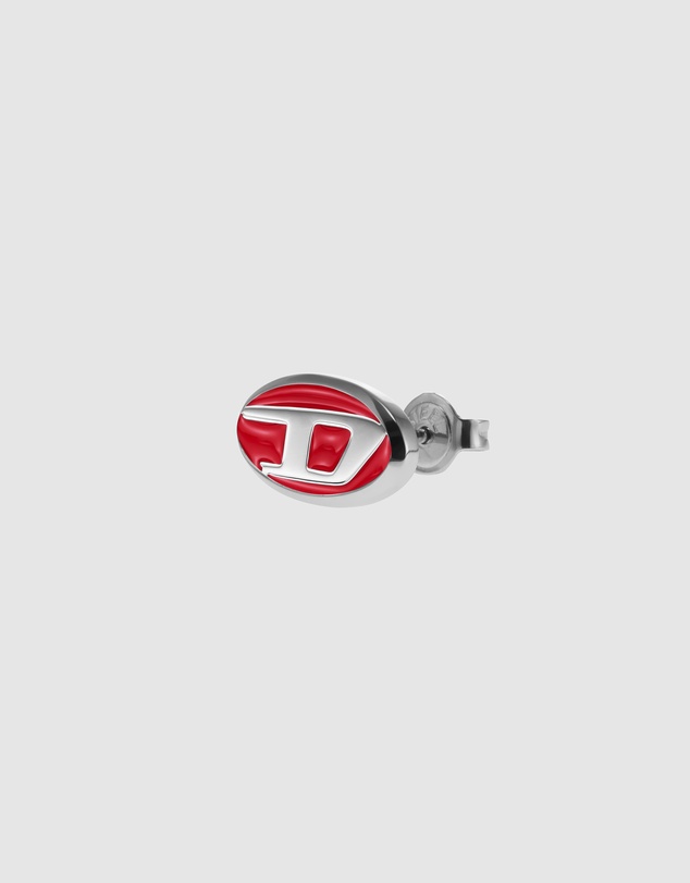 Diesel - Steel Silver Tone Earring