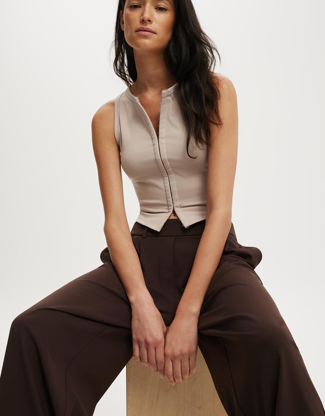 Cotton On Body Active - Stretch Pleat Pant
