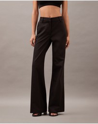 Calvin Klein - Cotton Modal Flare Pants