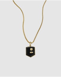 Fossil - Lennox Gold Tone Pendant Necklace