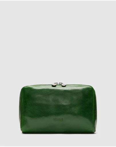 Republic of Florence - Primo Green Toiletry Bag