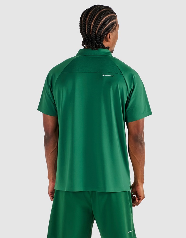 Malbon - Performance Zip Raglan Polo