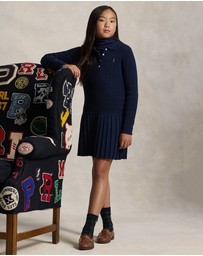 Polo Ralph Lauren - Mini Cable Polo Sweater Dress - Teens