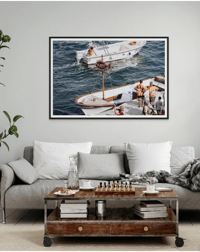 Amichi Co - Water Taxi Fine Art Print