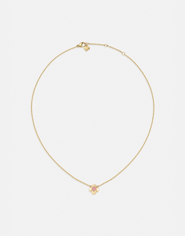 Daniel Wellington - North Star Necklace 1 Small Apricot Enamel
