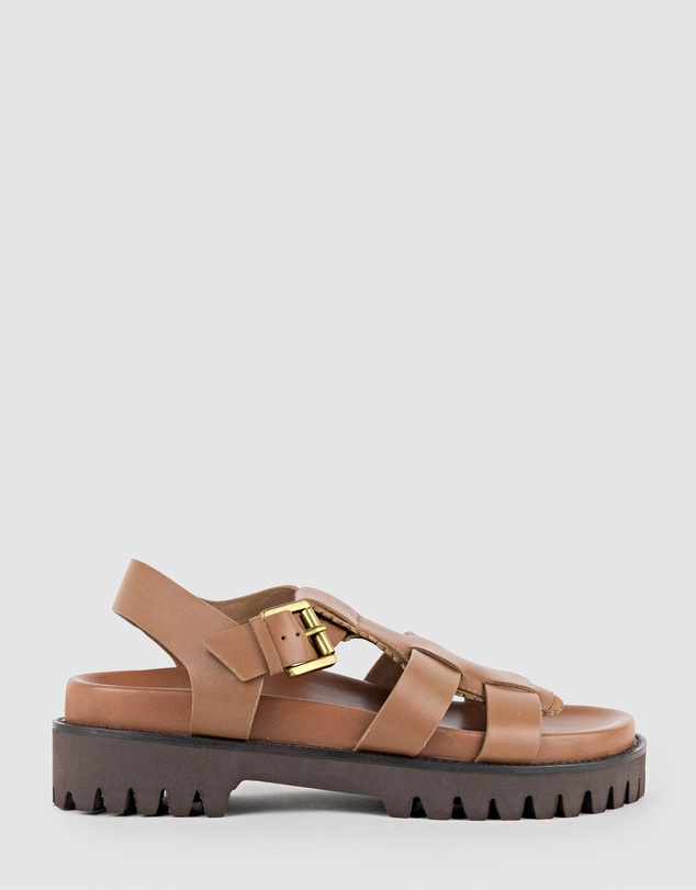 Edward Meller - SANDAR Gladiator Sandal on Chunky Sole
