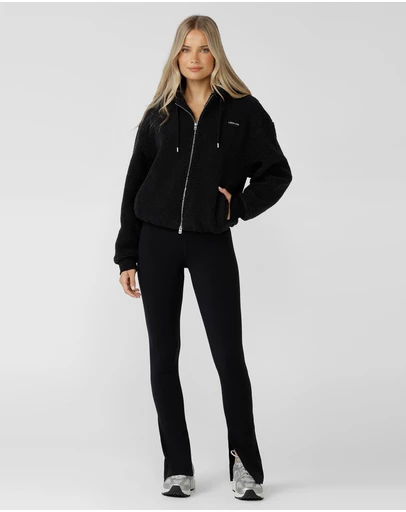 Lorna Jane - Split Hem Full Length Leggings