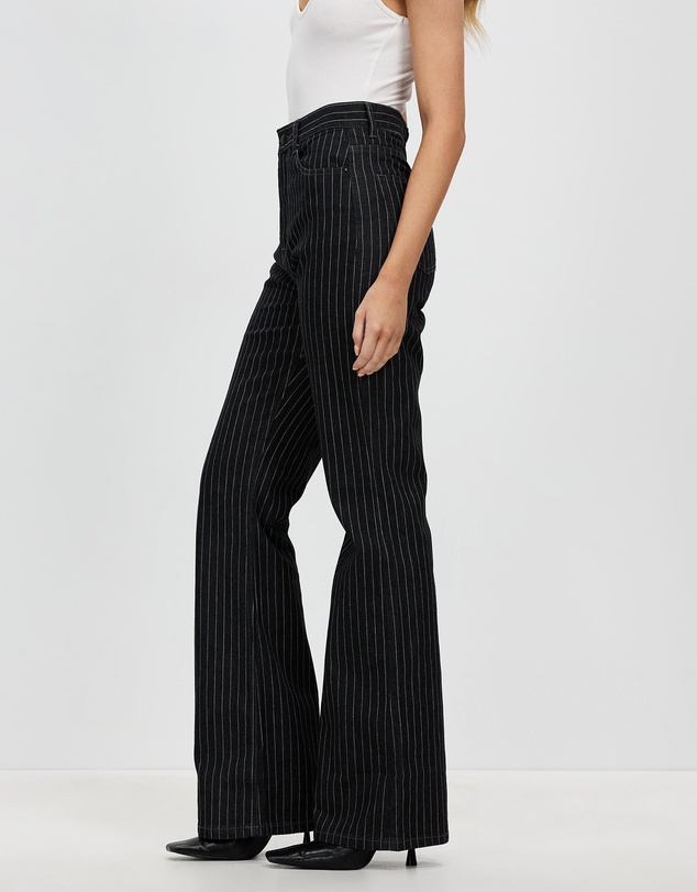 Style Addict - High Waist Flare Leg Jeans