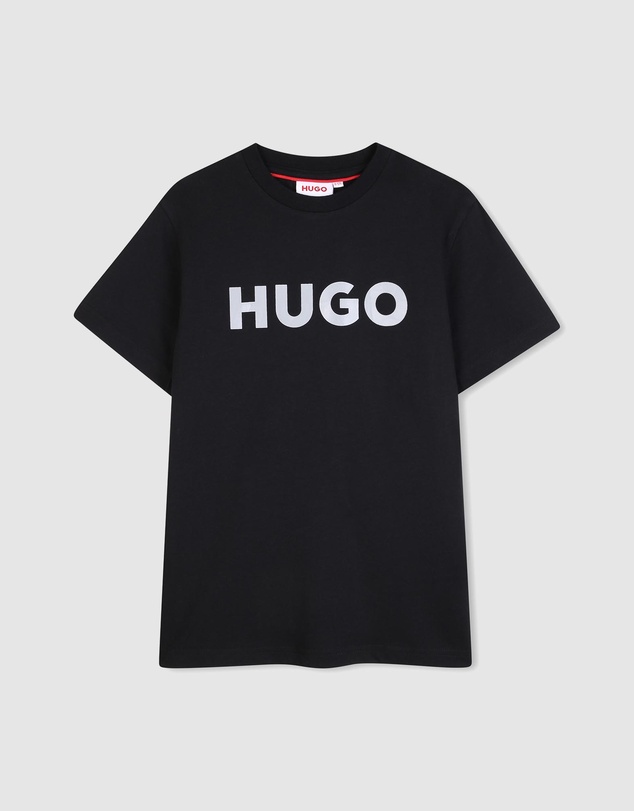 HUGO - Logo Short Sleeve T-Shirt - Kids-Teens