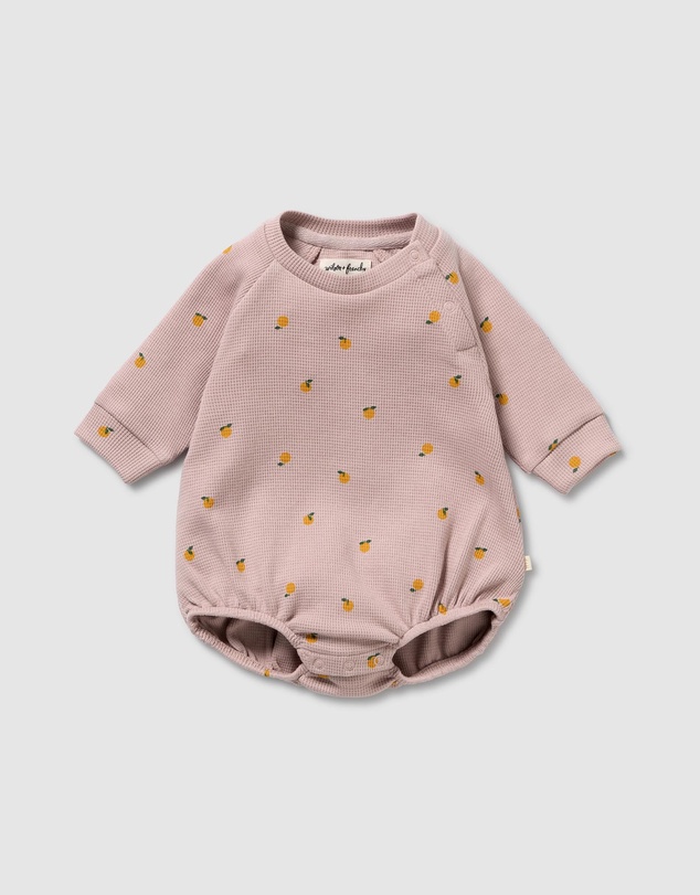 Wilson & Frenchy - Mini Mando Organic Waffle Bodysuit - Babies