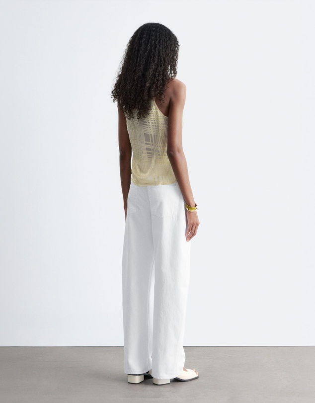 & Other Stories - Cowl-Neck Drawstring Top