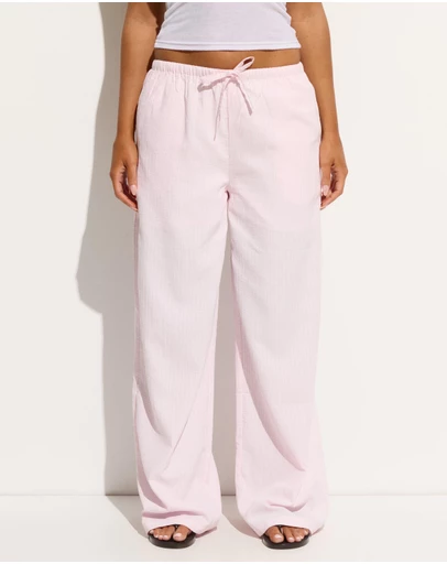 Dazie - Sun Soaked Relaxed Striped Pants