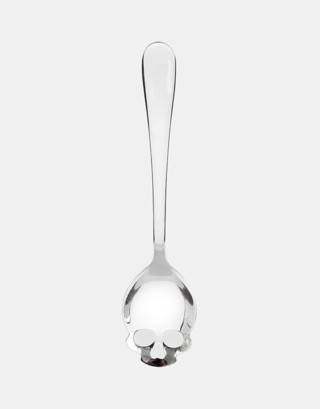 Suck UK - Skull Sugar Spoon Silver