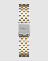 Rosefield - Ivy White Gold Silver Duotone Bracelet Watch