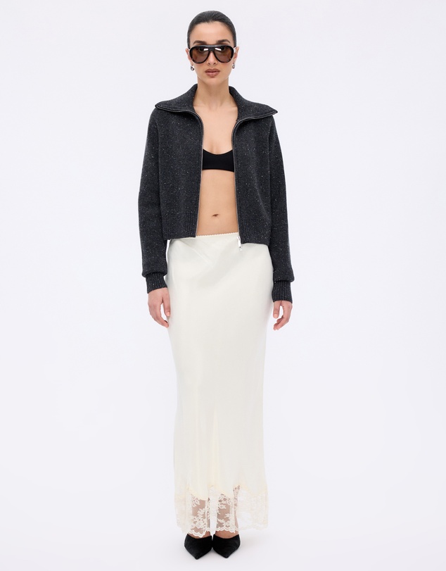Minima Esenciales - Niles Merino Wool Zip Cardigan
