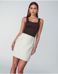 Willa - Lagoon Mini Skirt