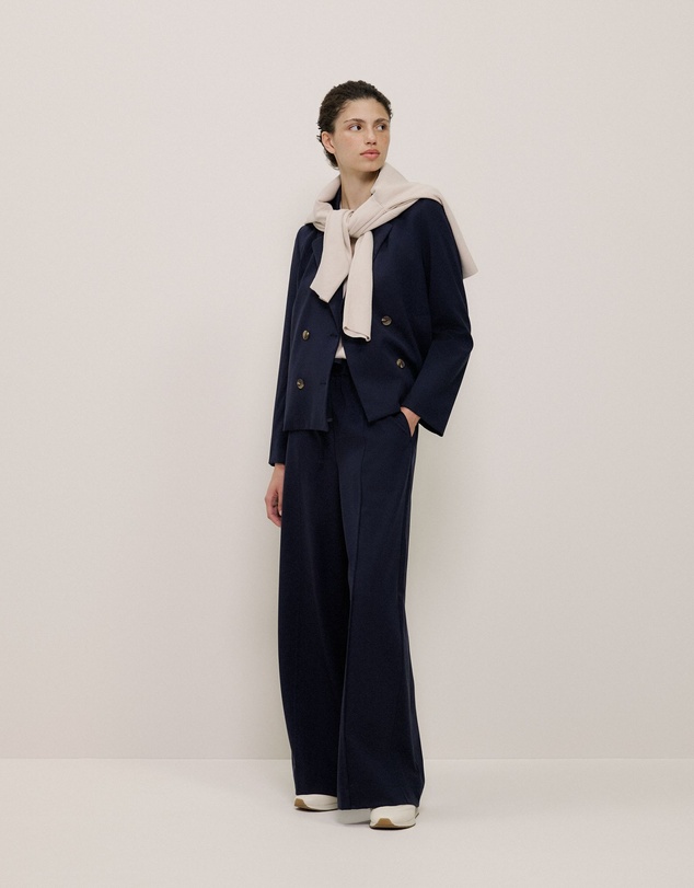 Trenery - Ponte Travel Jacket in Night Sky