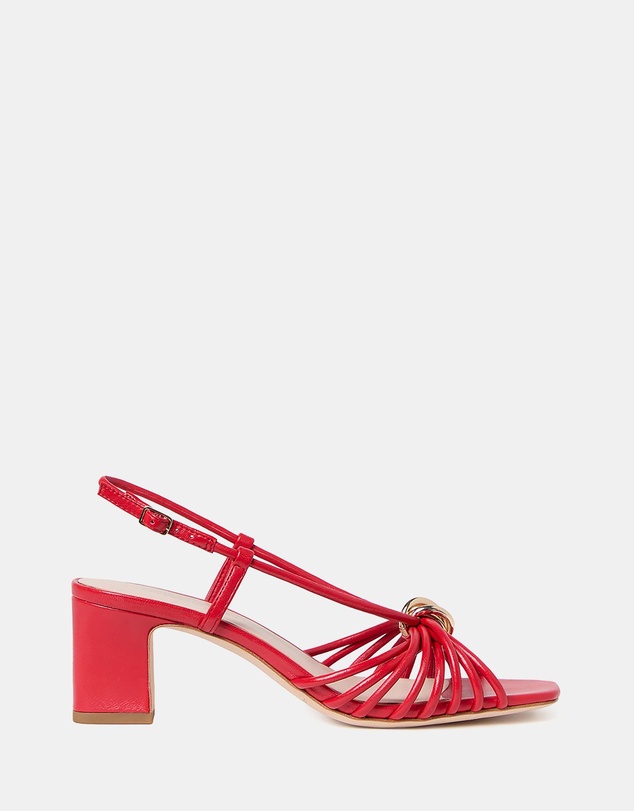 Loeffler Randall - Minna Strappy Mid Heel Sandal W/ Hardware