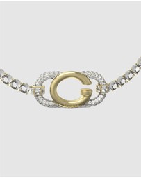 GUESS - Gold-Tone Oh My G Bracelet