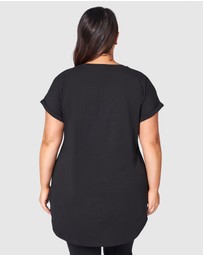 Indigo Tonic - Lauren Longline Tee