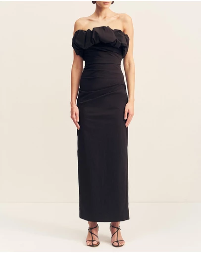 Shona Joy - Campbell Strapless Bubble Maxi Dress